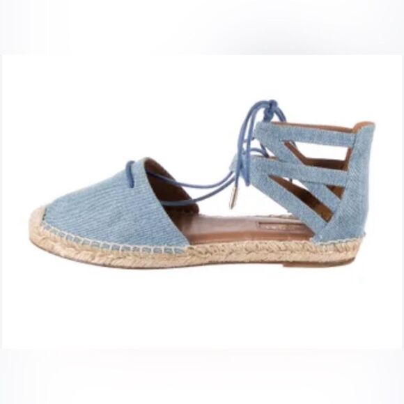 Authentic NIB Aquazzura Belgravia Espadrilles - Picture 1 of 7